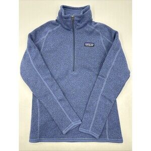 Patagonia Better Sweater 1/4 Zip Current Blue 25618-CUBL Women’s Size XS